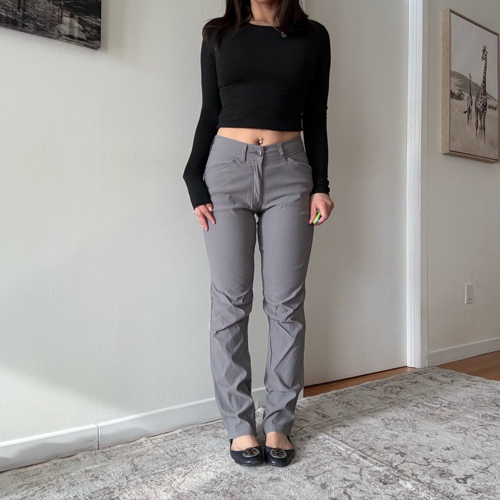 Sierra Designs Grey Mid Rise Slim Fit Sporty Pants
